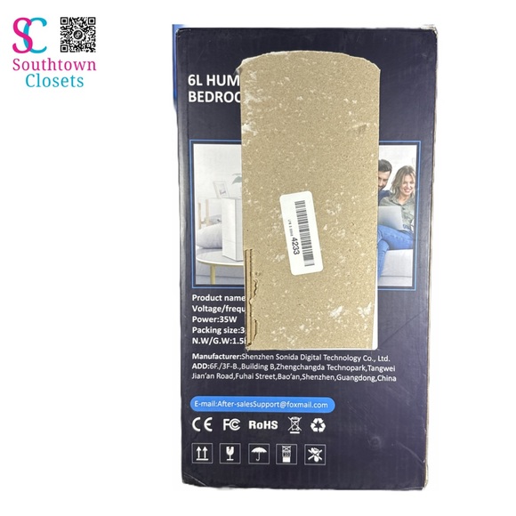 6L NWT Humidifiers for Bedroom Large Room. - Picture 9 of 12